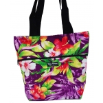 Sac fourre-tout reversible watermark floral violet